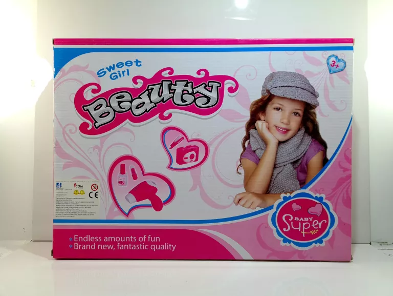 TOALETKA DLA LALKI ZESTAW BABY SUPER