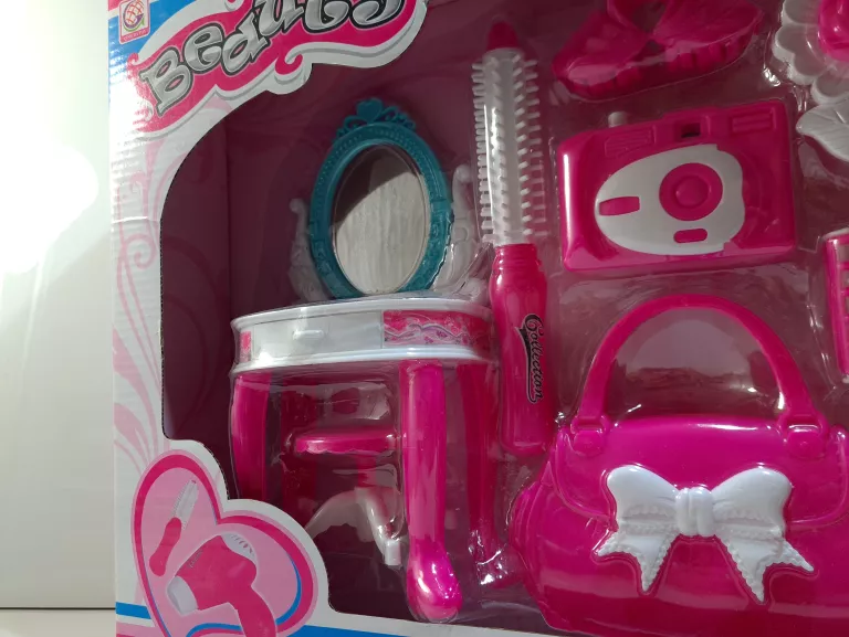 TOALETKA DLA LALKI ZESTAW BABY SUPER