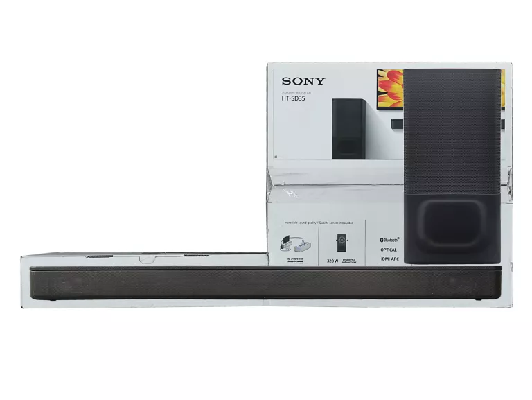 SOUNDBAR SUBWOOFER SONY HT-SD35 2.1 320W 90CM