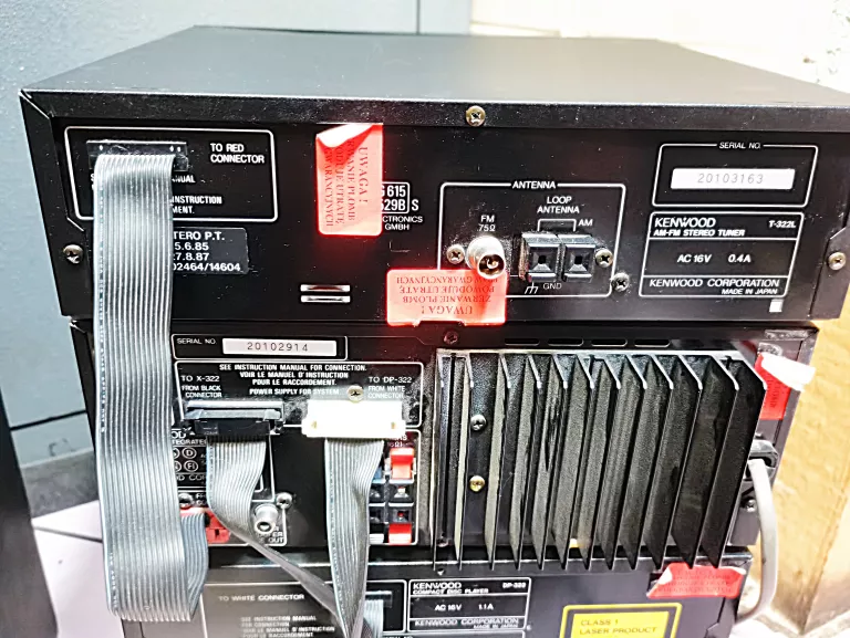WIEŻA STEREO KENWOOD A-45/GŁOSNIKI