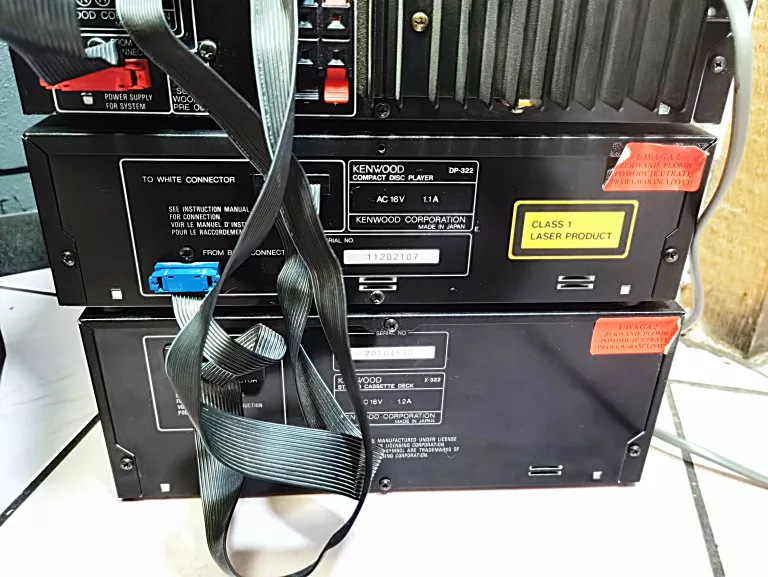 WIEŻA STEREO KENWOOD A-45/GŁOSNIKI