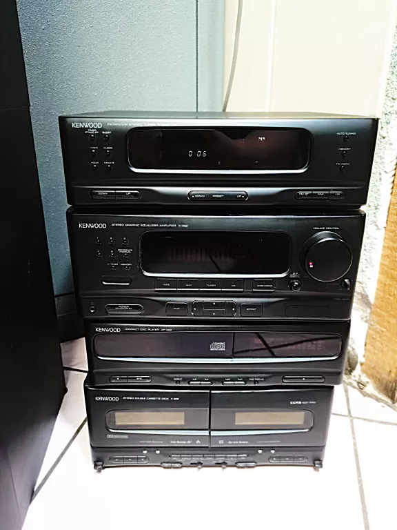 WIEŻA STEREO KENWOOD A-45/GŁOSNIKI