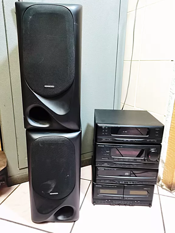 WIEŻA STEREO KENWOOD A-45/GŁOSNIKI
