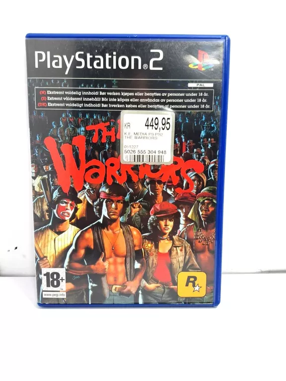 GRA NA PS2 THE WARRIORS