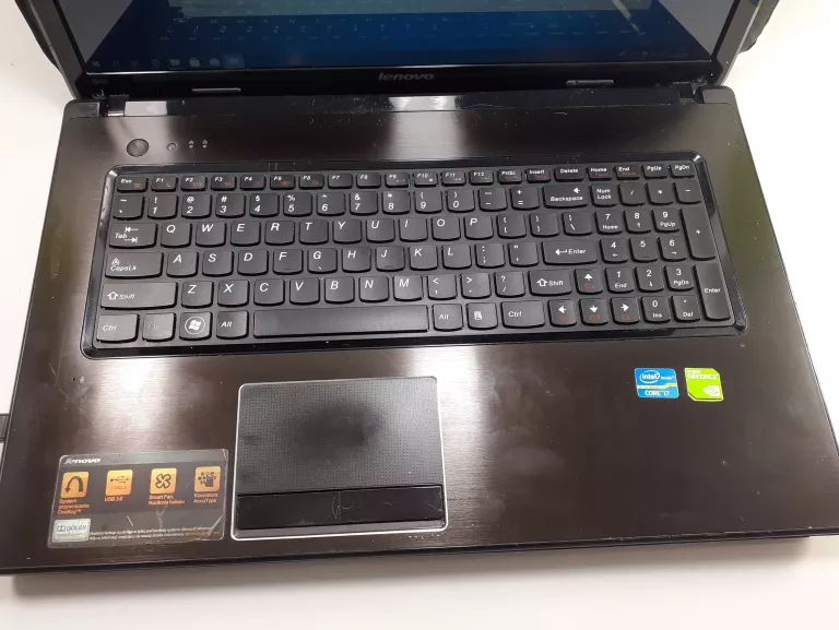LAPTOP LAPTOP LENOVO G780 #OPIS