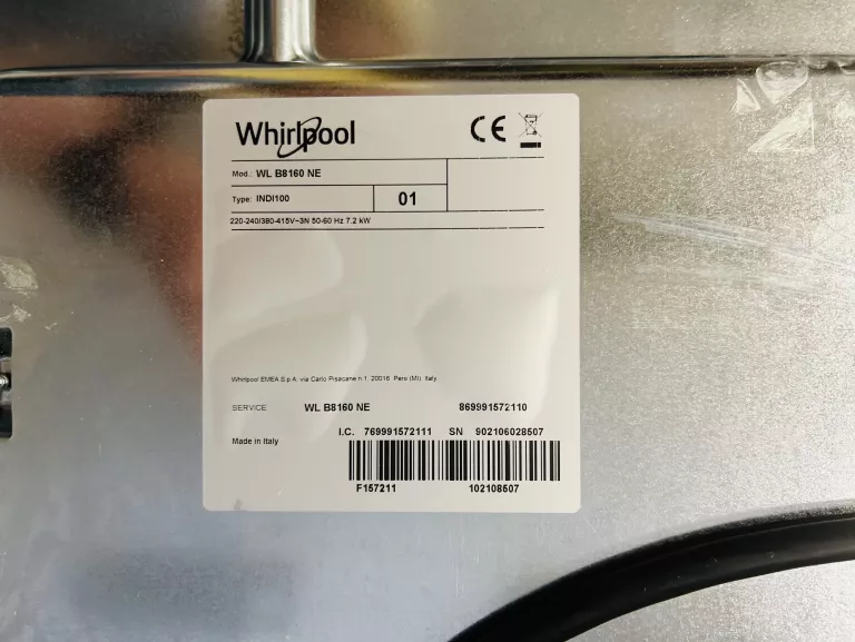 PŁYTA INDUKCYJNA WHIRLPOOL WL B8160 NE
