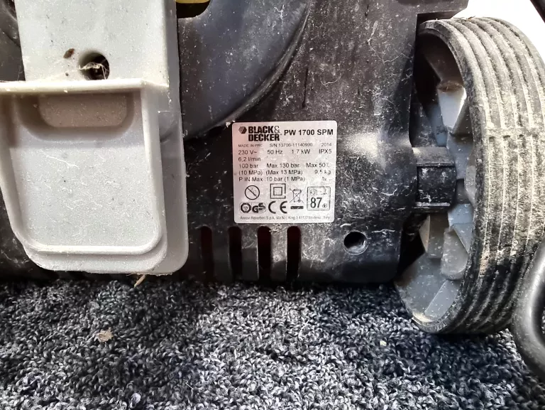 MYJKA CIŚNIENIOWA BLACK DECKER PW 1700 SPM