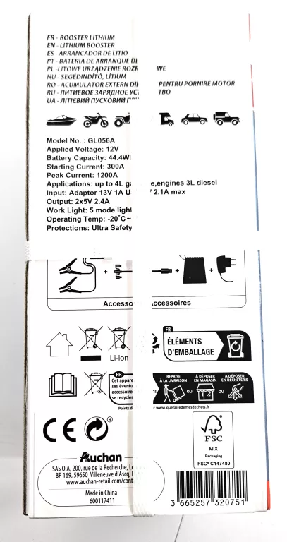 booster-samochodowy-auchan-jak-nowy-ean-gtin-4052899620476