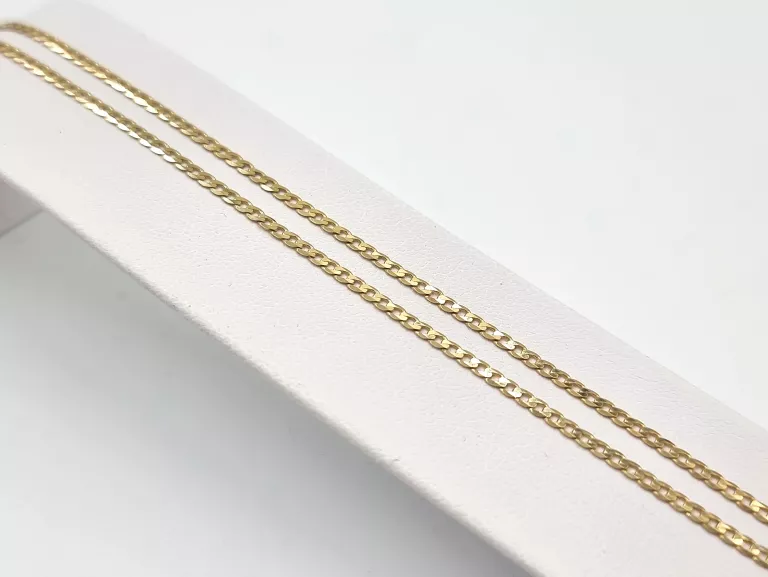 ZŁOTY ŁAŃCUSZEK SPLOT: PANCERKA - 585 50 CM 2,70G