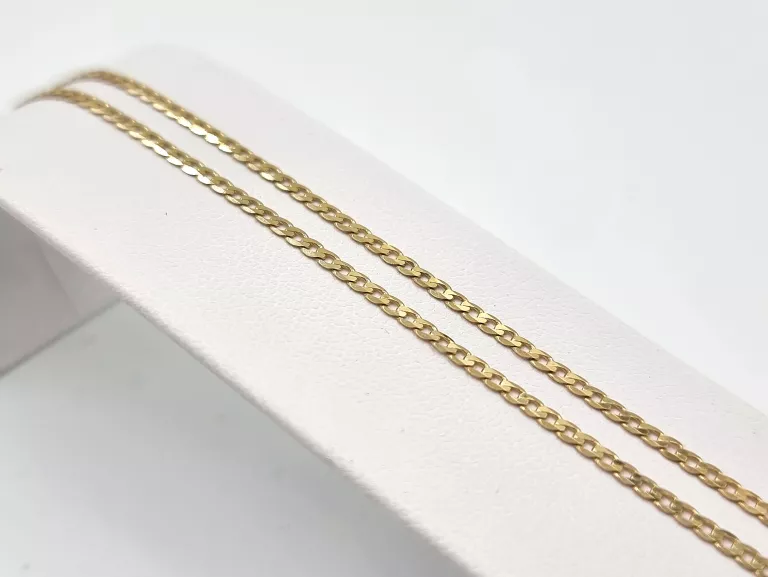 ZŁOTY ŁAŃCUSZEK SPLOT: PANCERKA - 585 50 CM 2,70G