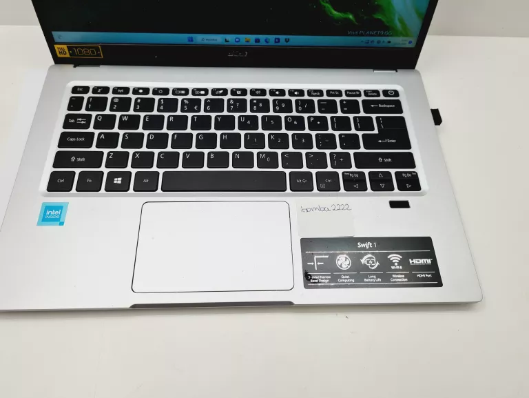 LAPTOP ACER SWIFT 1 N20H2 N450 4GB 128GB WIN11H