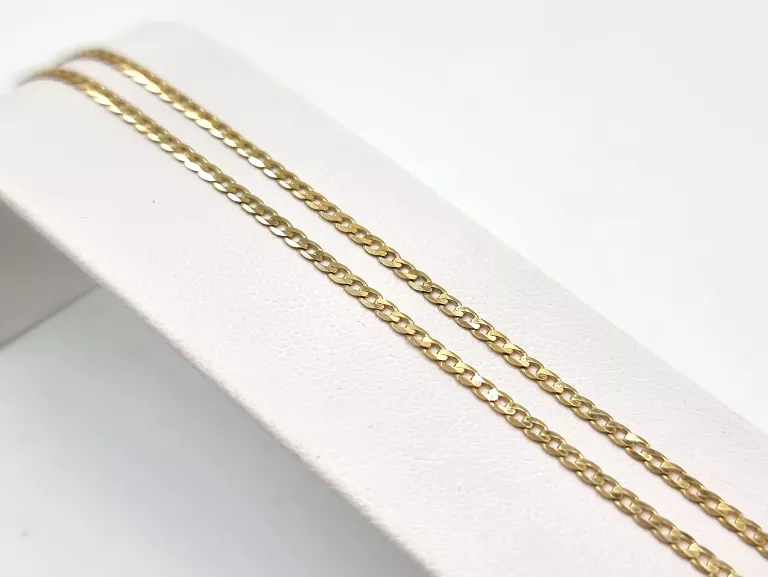 ZŁOTY ŁAŃCUSZEK SPLOT: PANCERKA - 585 50 CM 2,70G