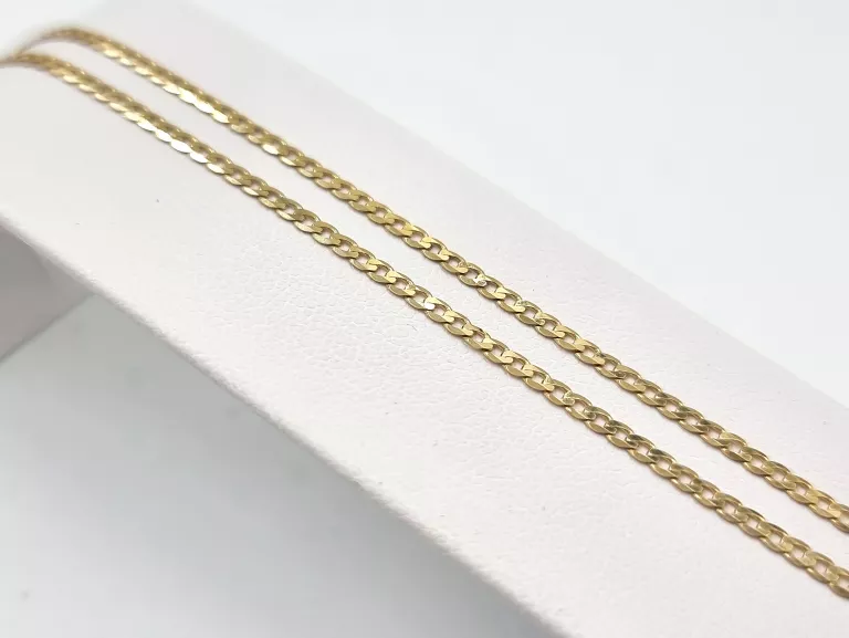 ZŁOTY ŁAŃCUSZEK SPLOT: PANCERKA - 585 50 CM 2,70G