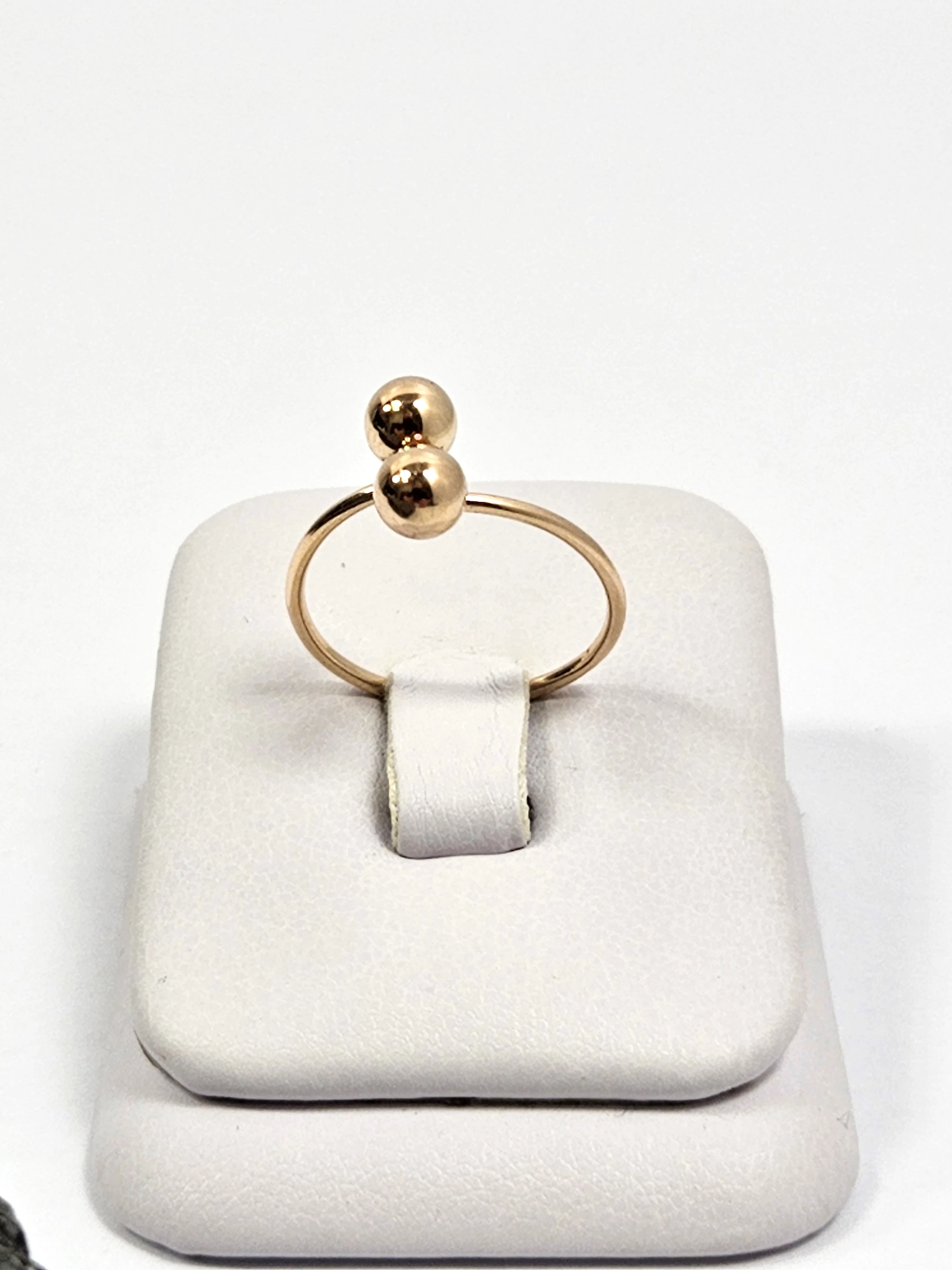 zloty-pierscionek-dwie-kulki-585-145-g-roz-14-tarnogorska-26-gliwice-g1