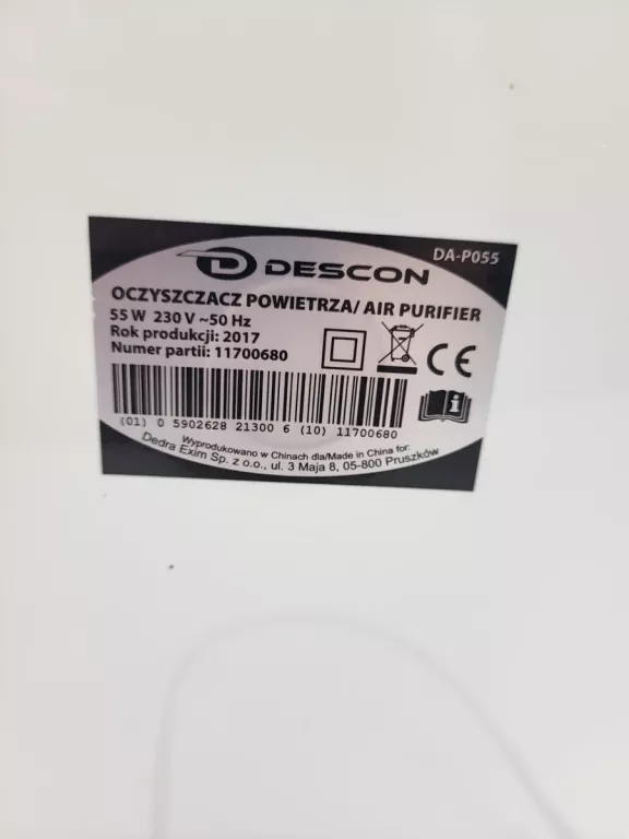 oczyszczacz-powietrza-descon-da-p055-moc-5500