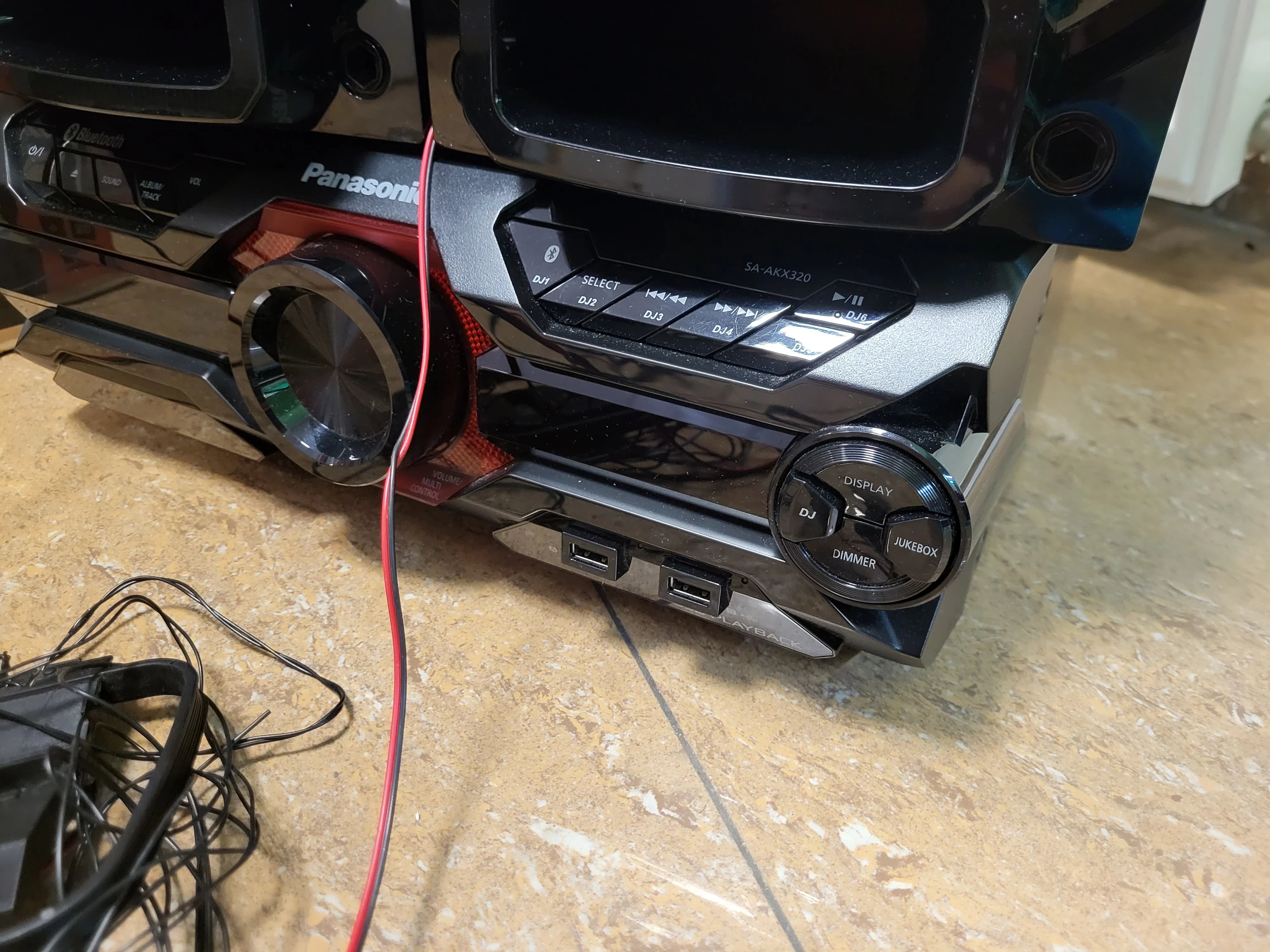 wieza-panasonic-sc-akx320-stan-uzywany