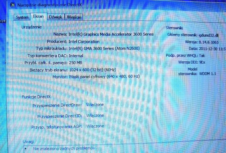 LAPTOP ACER ASPIRE ONE D270 + ZASILACZ TORBA