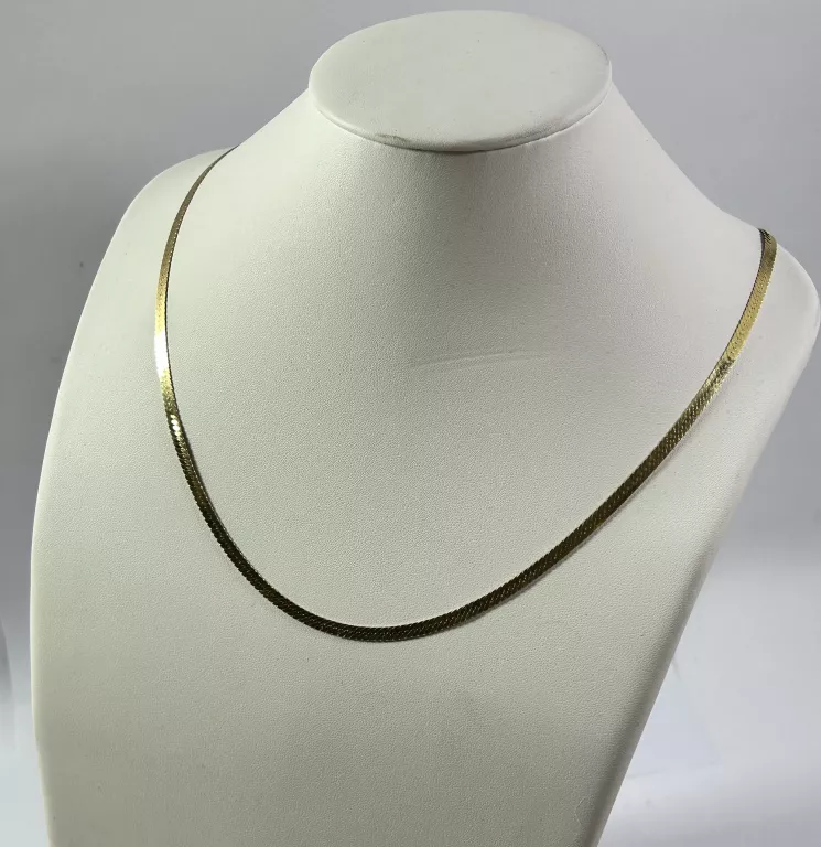 zloty-niezwykly-lancuszek-tasma-59cm-proby-585-splot-tasma