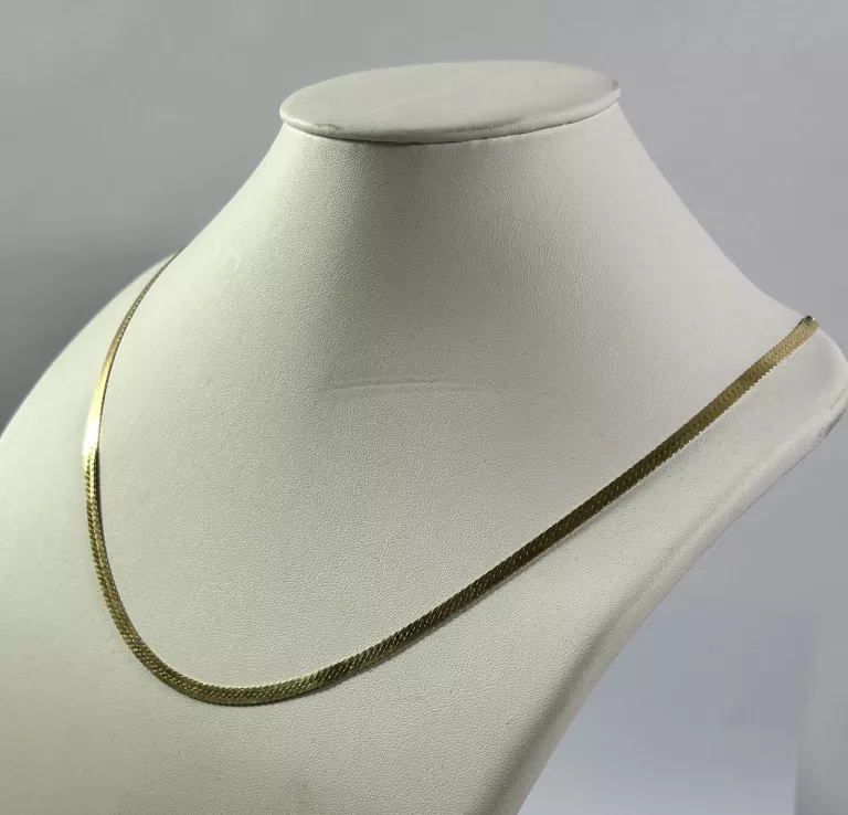 zloty-niezwykly-lancuszek-tasma-59cm-proby-585-rodzaj-wyrob-jubilerski