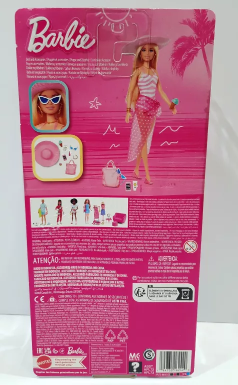 LALKA BARBIE NA PLAŻY HPL73