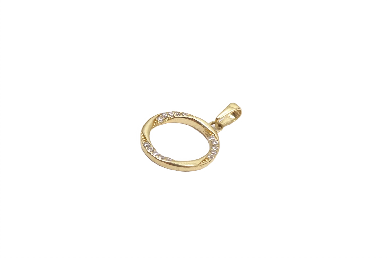 zlota-zawieszka-kolko-p585-103g-stan-uzywany