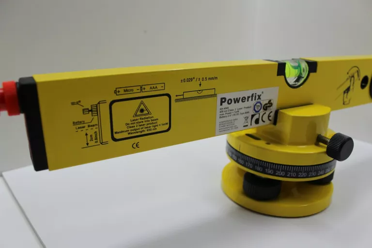 POZIOMICA LASEROWA POWERFIX KH 4008 KOMPLET