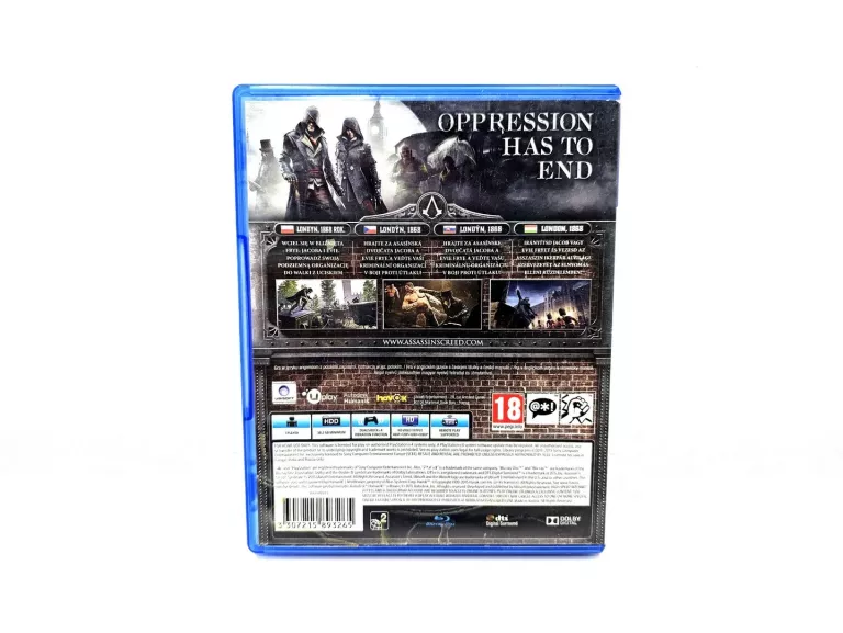 GRA PS4 ASSASSIN'S CREED SYNDICATE PS4