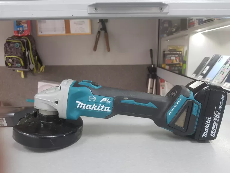 SZLIFIERKA KĄTOWA MAKITA DGA506+BATERIA