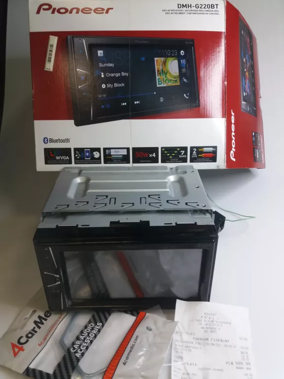 PIONEER DMH-G220BT BLUETOOTH USB KOMPLET GW