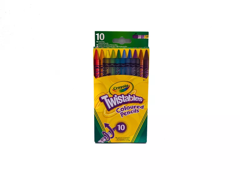 KREDKI ŻELOWE CRAYOLA TWISTABLES 10 SZT