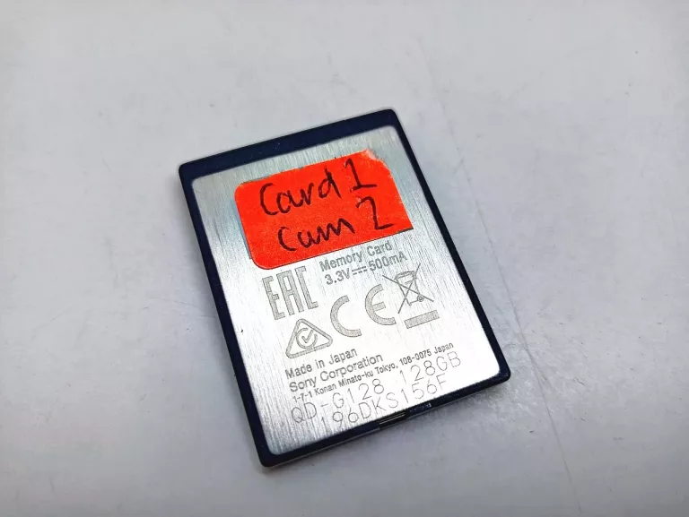KARTA PAMIĘCI XQD SONY 128 GB