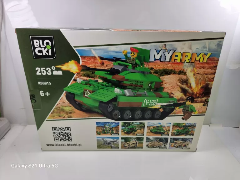 MUBI KLOCKI BLOCKI KB0915 MY ARMY