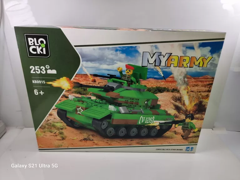 MUBI KLOCKI BLOCKI KB0915 MY ARMY
