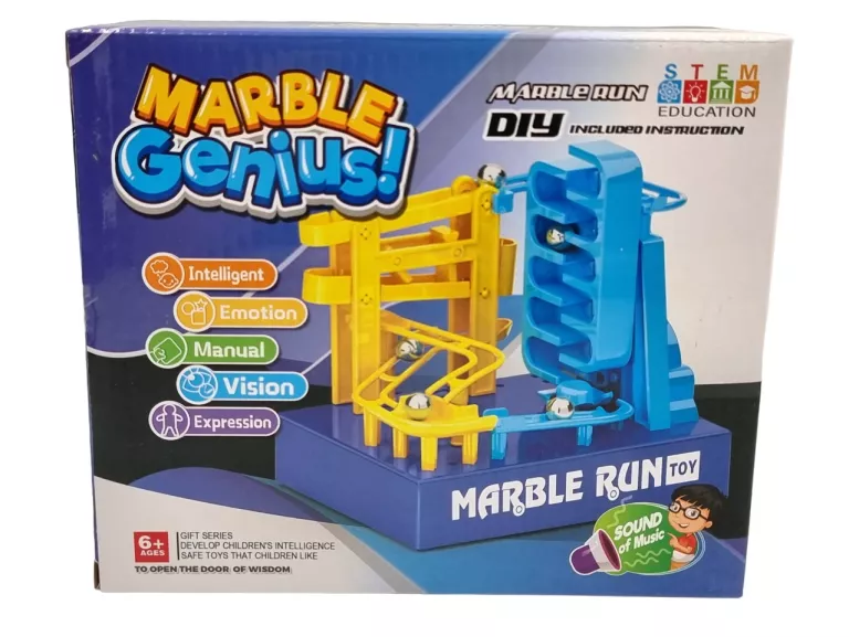 TOR KULKOWY MARBLE RUN HARBLE GENIUS