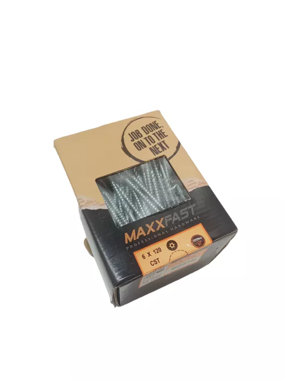 MAXXFAST 6X120 TORXY WKRĘTY DO DREWNA 100SZT,