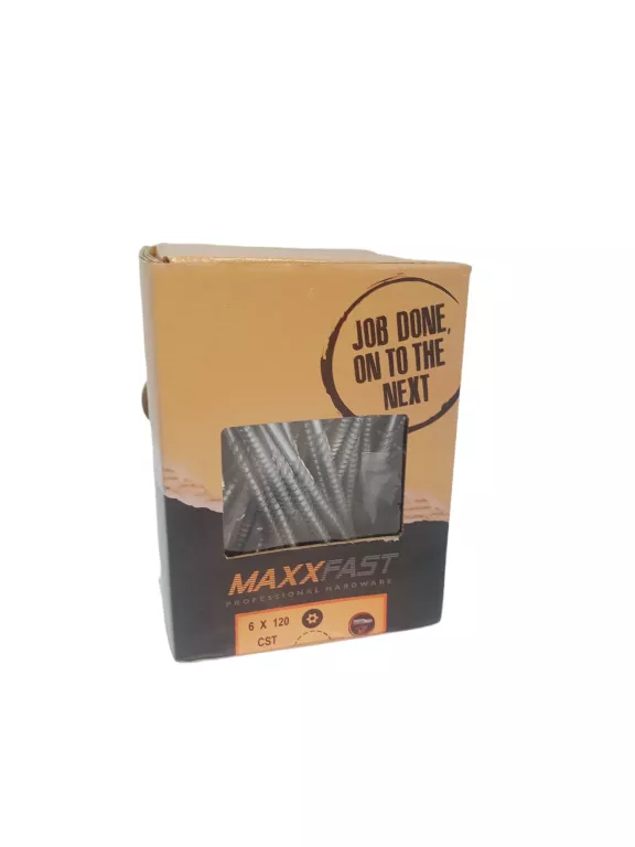 MAXXFAST 6X120 TORXY WKRĘTY DO DREWNA 100SZT,