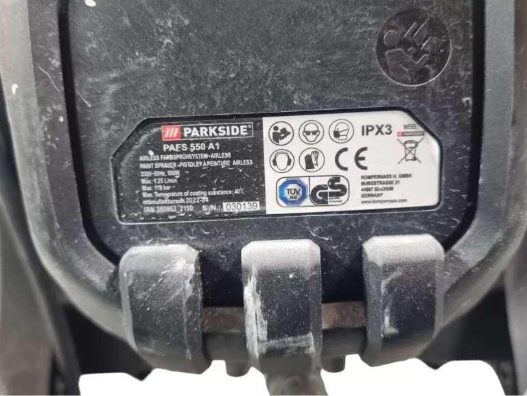 agregat-malarski-parkside-pafs-550-a1-stan-uzywany