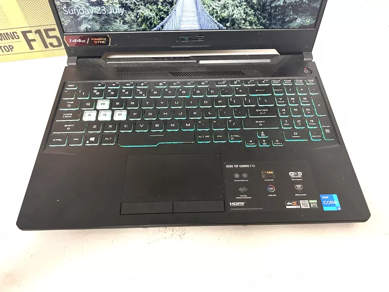LAPTOP ASUS TUF GAMING F15 I5/16GB/512GB PUD