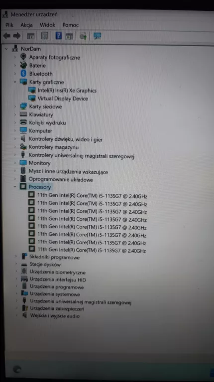 LAPTOP HUAWEI MATEBOOK D 15 8/512GB I5 WIN11 !