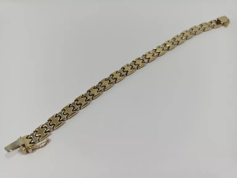 PIĘKNA ZŁOTA BRANSOLETKA 13,93G PR585