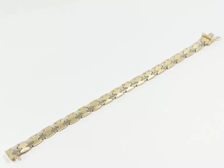 PIĘKNA ZŁOTA BRANSOLETKA 13,93G PR585