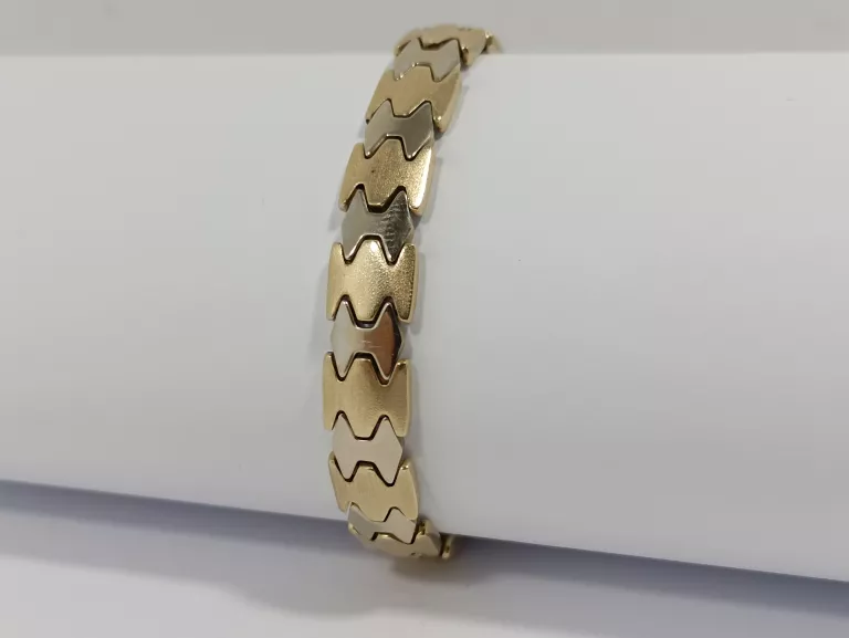 PIĘKNA ZŁOTA BRANSOLETKA 13,93G PR585