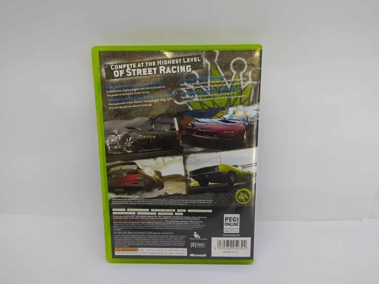 GRA XBOX 360  NFS NEED FOR SPEED PROSTREET