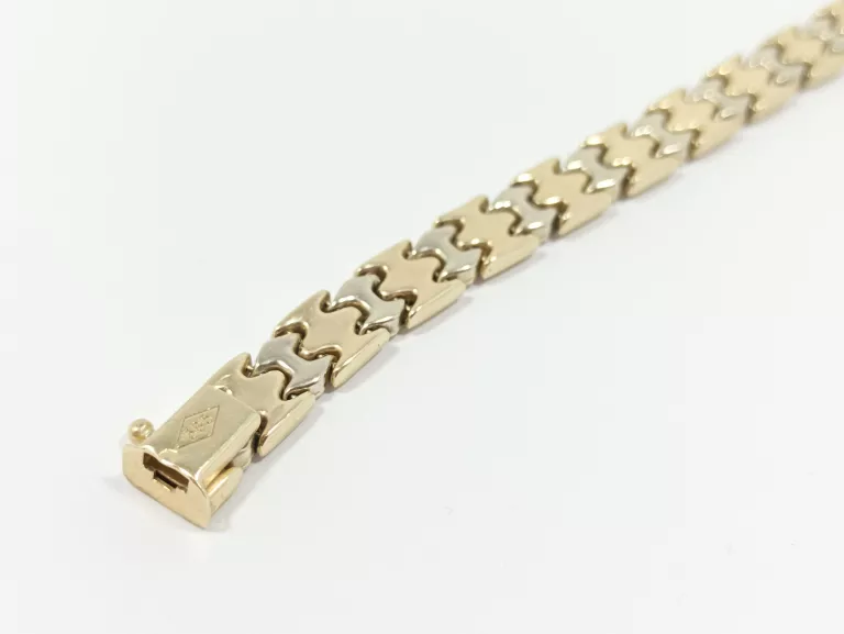 PIĘKNA ZŁOTA BRANSOLETKA 13,93G PR585