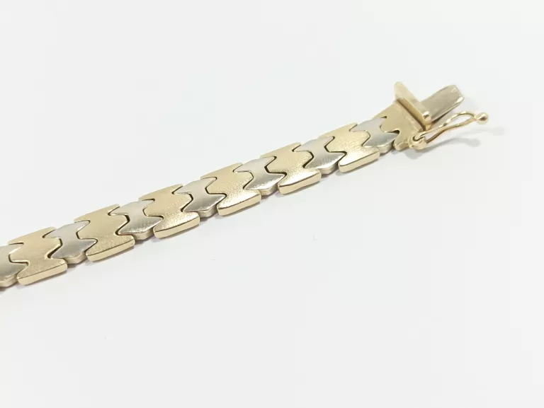 PIĘKNA ZŁOTA BRANSOLETKA 13,93G PR585