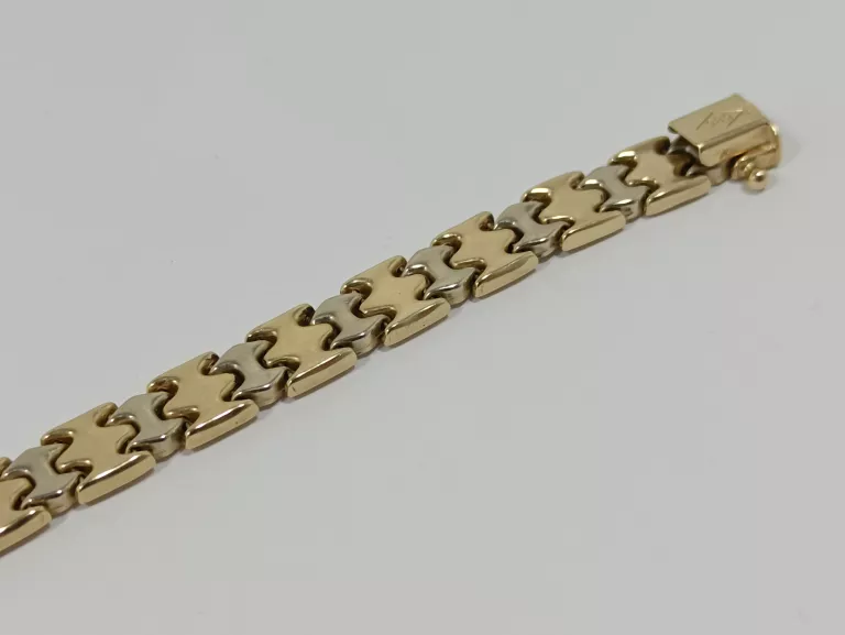 PIĘKNA ZŁOTA BRANSOLETKA 13,93G PR585