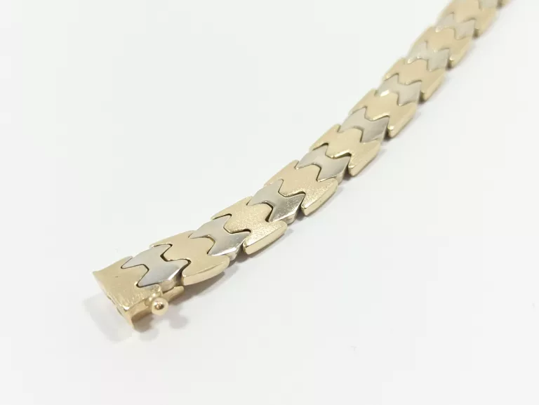 PIĘKNA ZŁOTA BRANSOLETKA 13,93G PR585