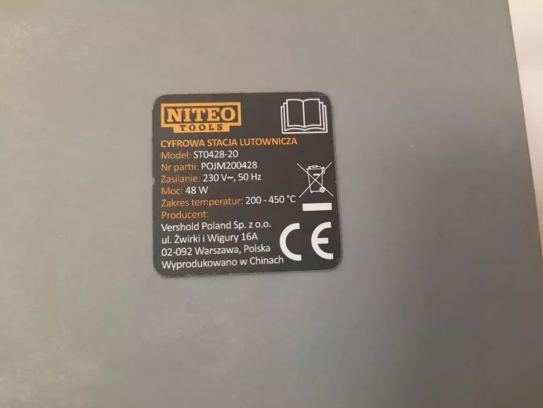 LUTOWNICA NITEO ST0428-20 – IDEALNA DO PRECYZYJNYCH NAPRAW