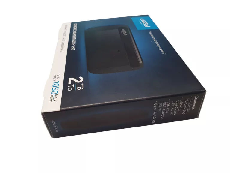 Crucial X8 1TB Portable External SSD 649528900609
