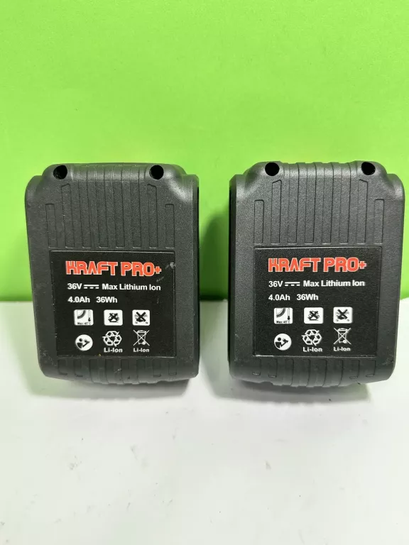 SZLIFIERKA KĄTOWA KRAFT PRO+/ 2X AKU/ ŁADOWARKA